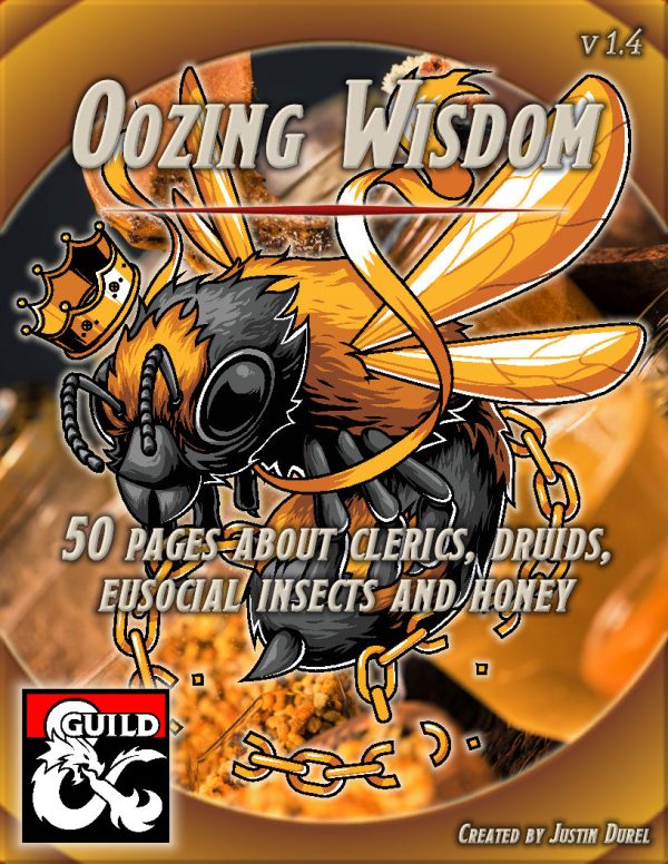 Cover of Oozing Wisdom: Clerics & Druids Roleplaying Options for D&D