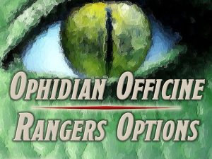 Cover of Ophidian Officine: Ranger & Snaketongue Roleplaying Options for D&D