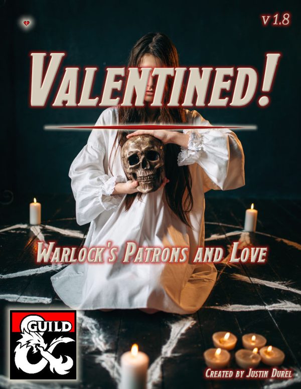 Cover of Valentined!: Warlock Roleplaying Options for D&D